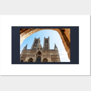 Lincoln Cathedral Under The Arch Posters and Art